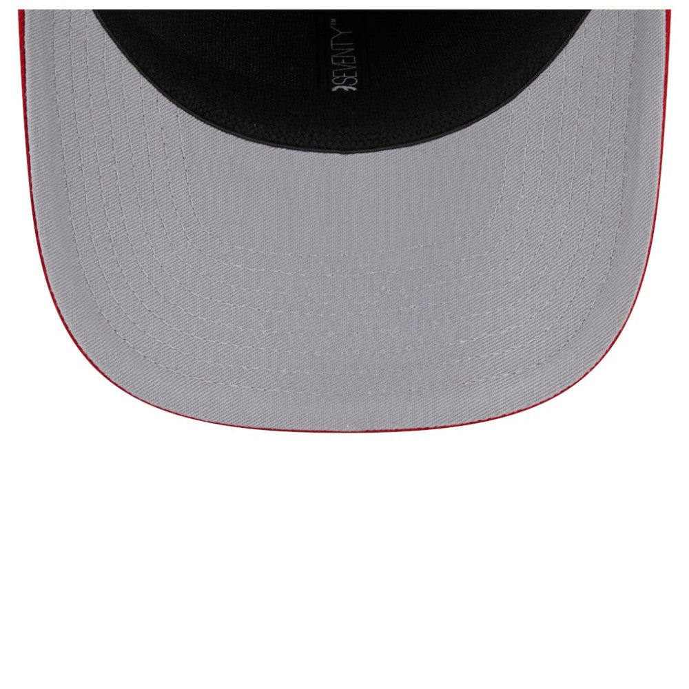 Carolina Hurricanes New Era Logo Basic 9SEVENTY Adjustable Hat - Red - NHL