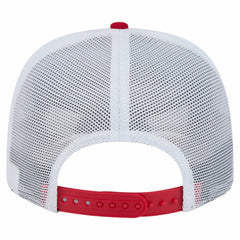 Carolina Hurricanes New Era Team Patch Basic 9SEVENTY Adjustable Trucker Hat - Red/White - NHL