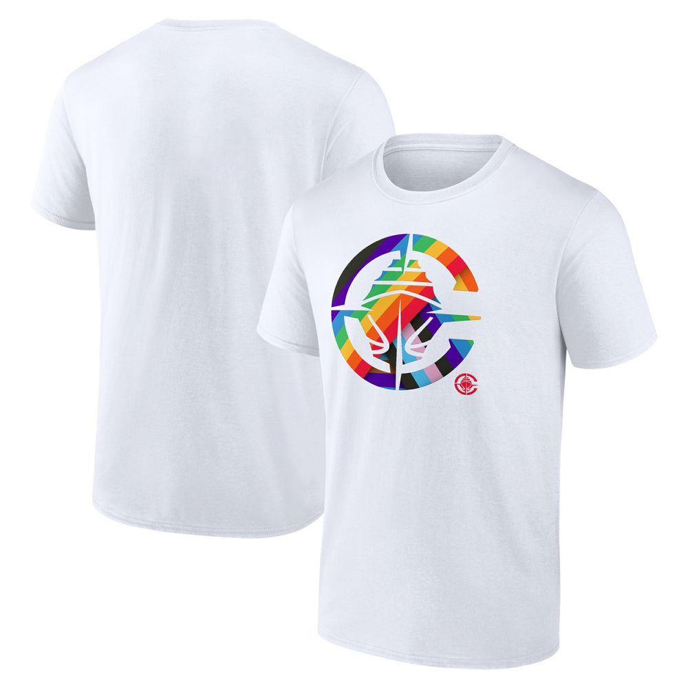 LA Clippers Team Logo Pride T-Shirt White - NBA