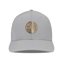 Edmonton Oilers Levelwear Rise Copper Insignia Flex Hat - Gray - NHL