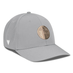 Edmonton Oilers Levelwear Rise Copper Insignia Flex Hat - Gray - NHL