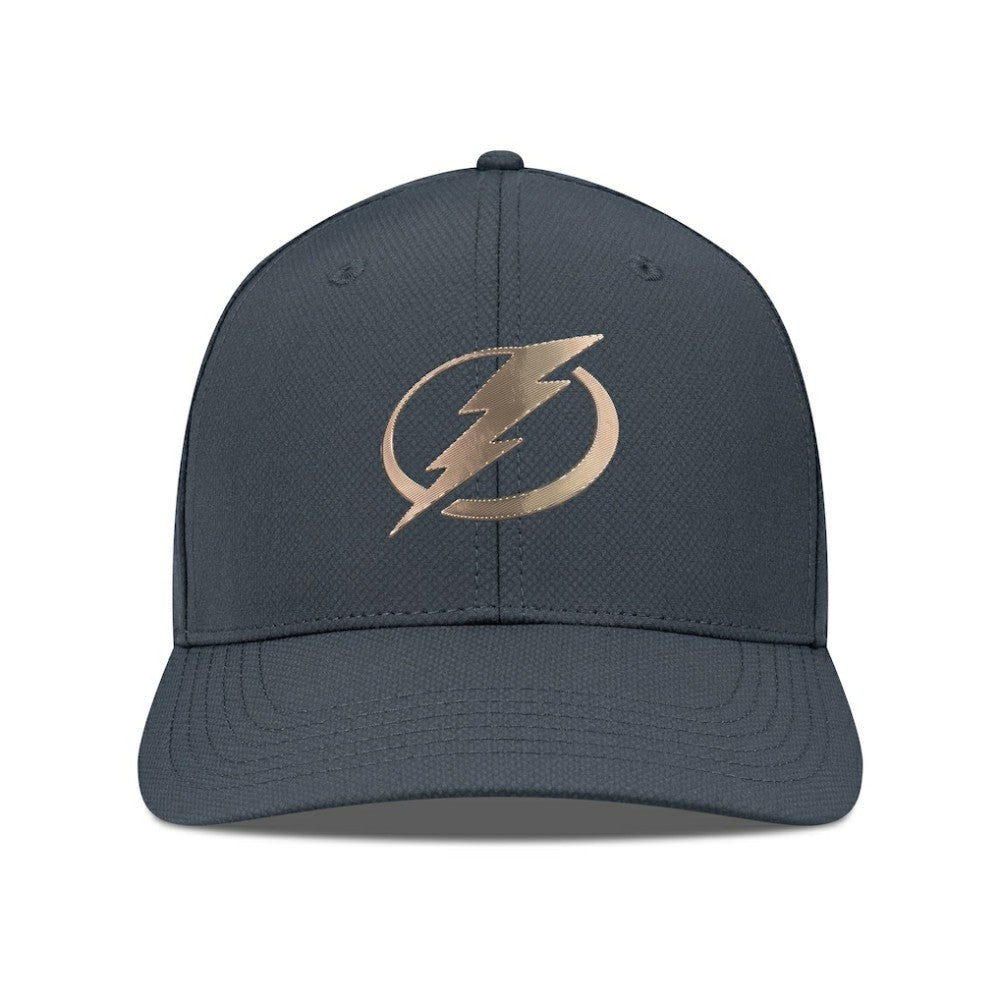 Tampa Bay Lightning Levelwear Rise Copper Insignia Flex Hat - Charcoal - NHL