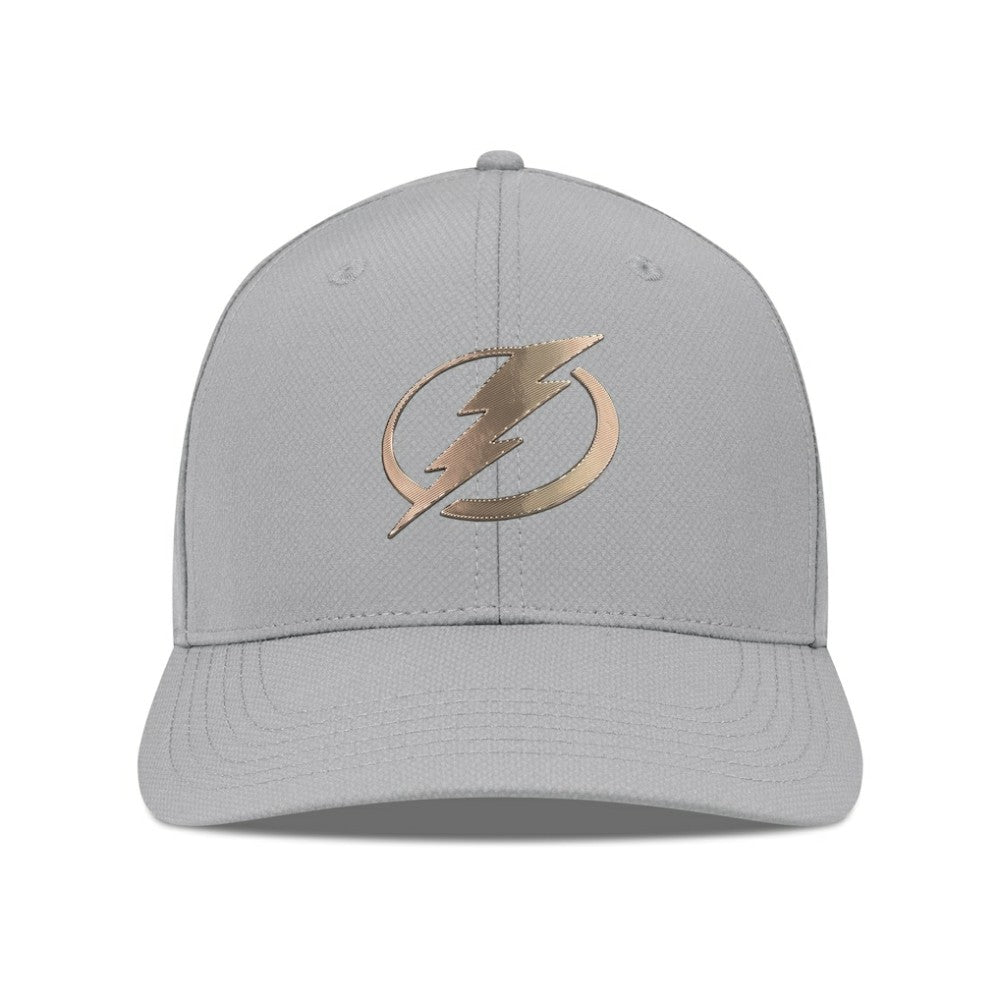 Tampa Bay Lightning Levelwear Rise Copper Insignia Flex Hat - Gray - NHL