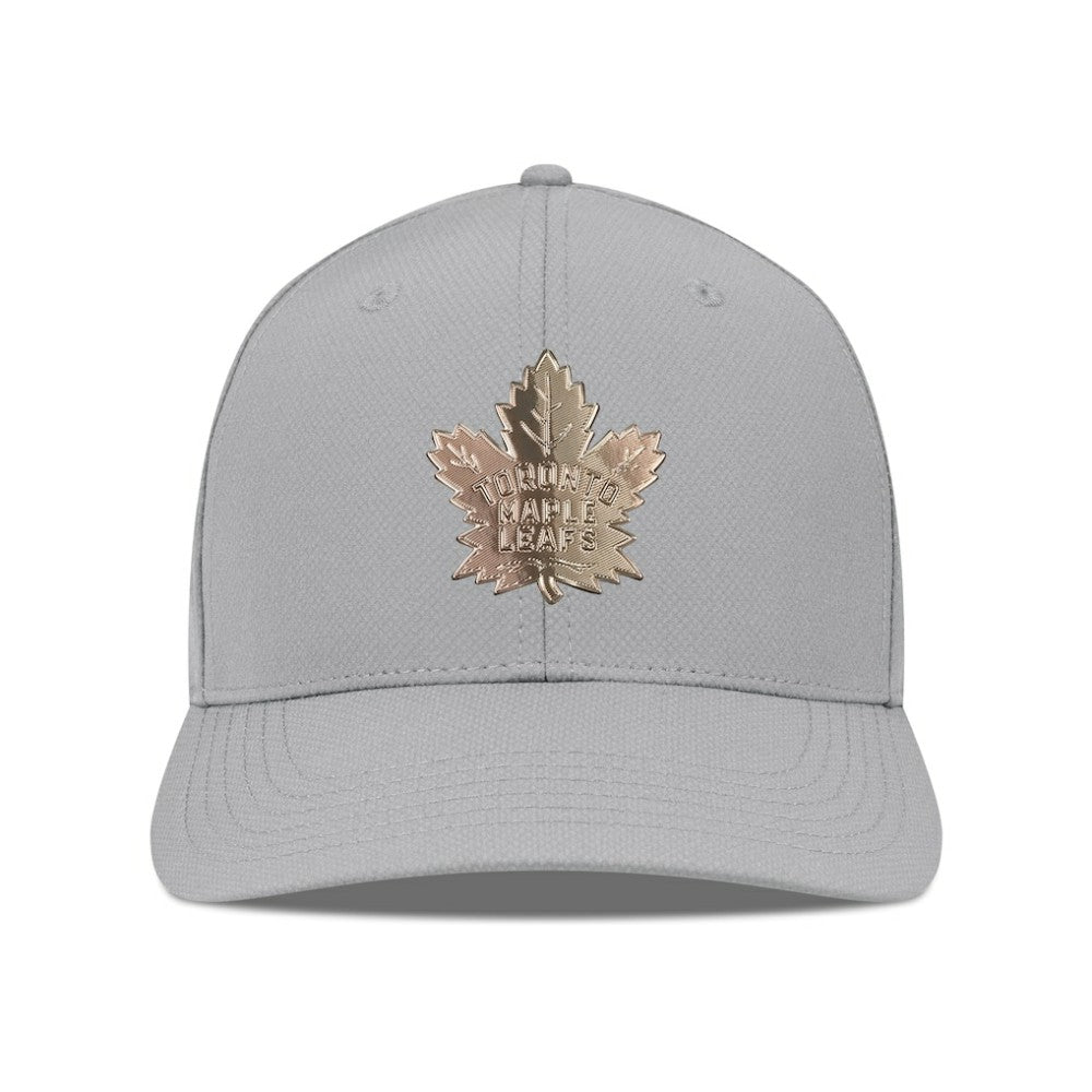 Toronto Maple Leafs Levelwear Rise Copper Insignia Flex Hat - Gray - NHL