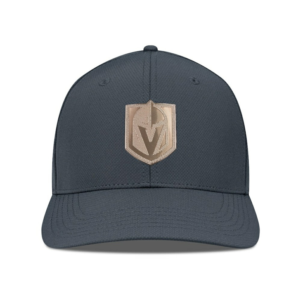 Vegas Golden Knights Levelwear Rise Copper Insignia Flex Hat - Charcoal - NHL