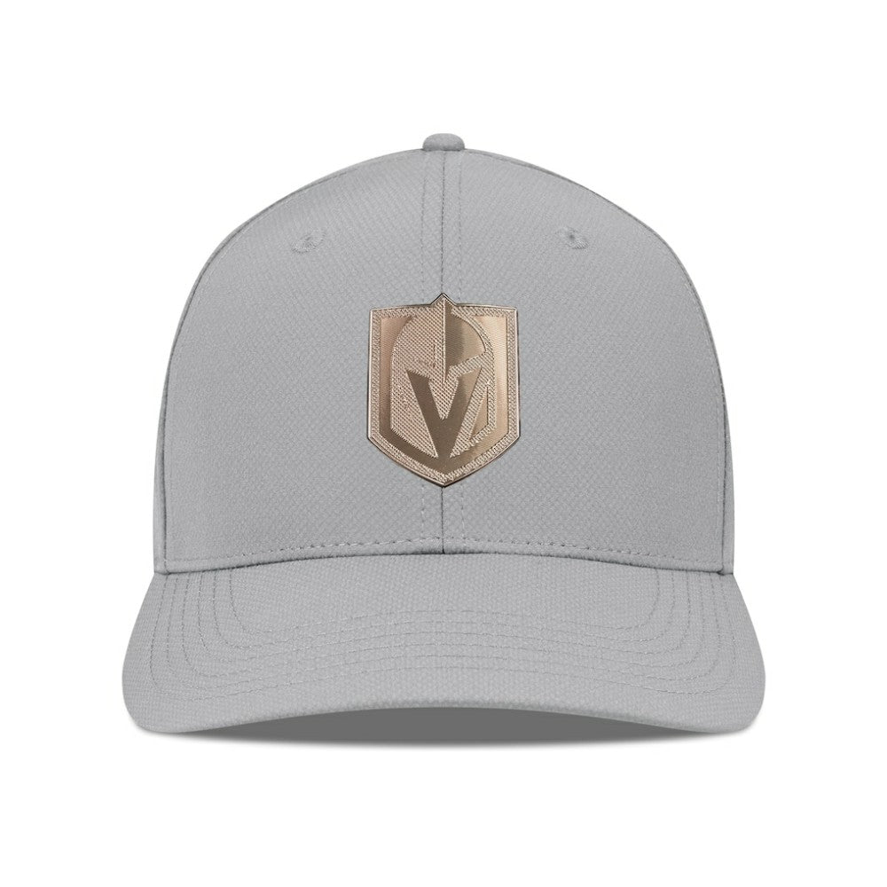 Vegas Golden Knights Levelwear Rise Copper Insignia Flex Hat - Gray - NHL