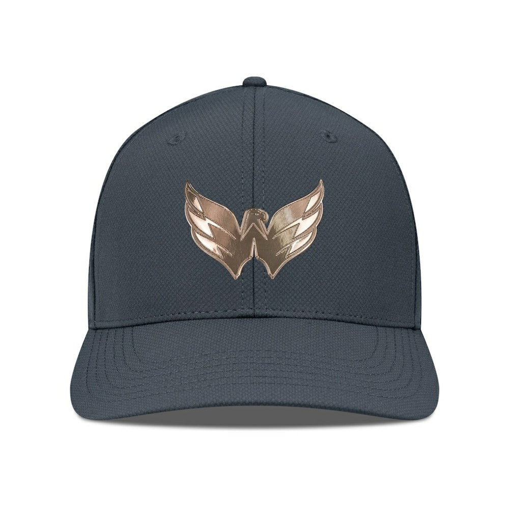 Washington Capitals Levelwear Rise Copper Insignia Flex Hat - Charcoal - NHL