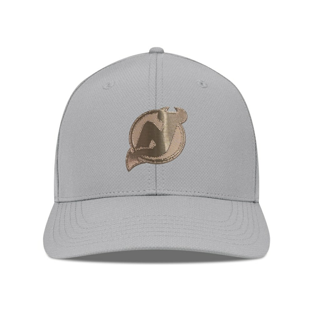 New Jersey Devils Levelwear Rise Copper Insignia Flex Hat - Gray - NHL