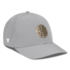 Boston Bruins Levelwear Rise Copper Insignia Flex Hat - Gray - NHL