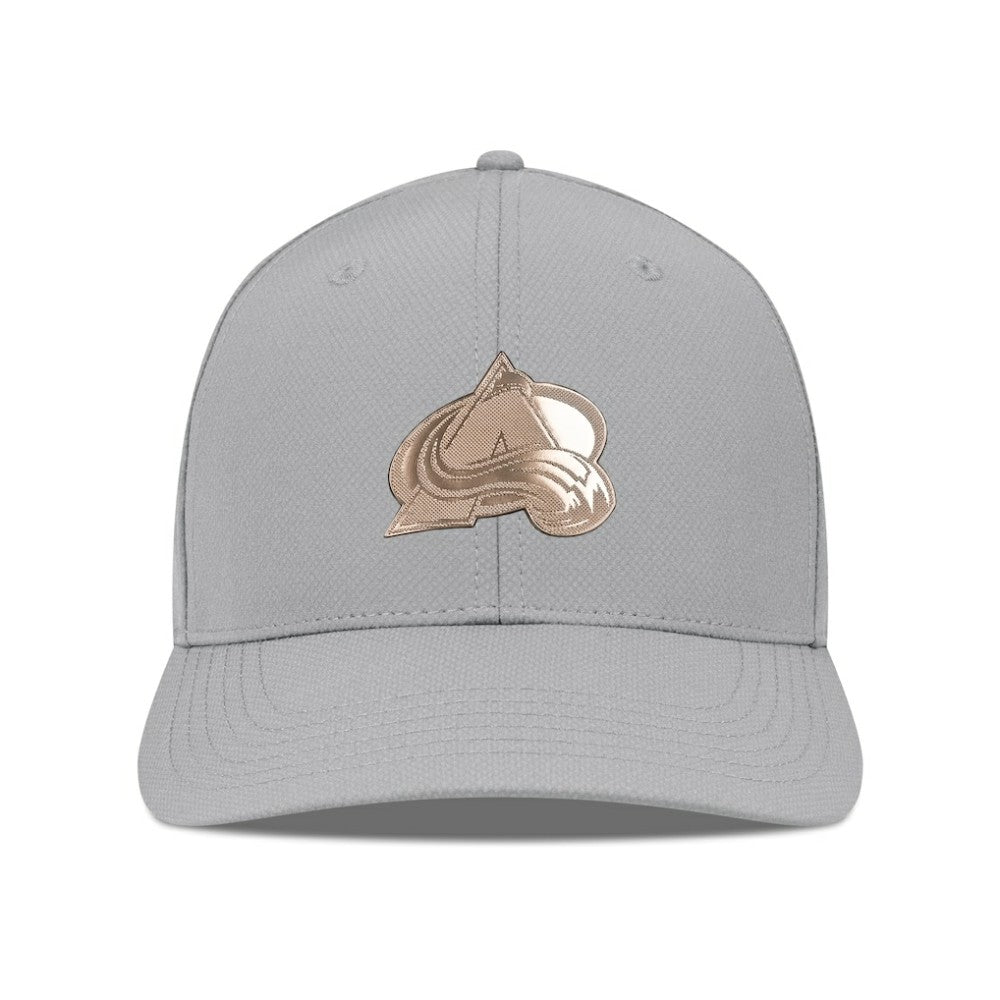 Colorado Avalanche Levelwear Rise Copper Insignia Flex Hat - Gray - NHL