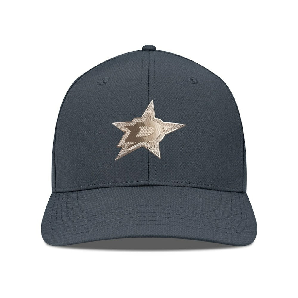 Dallas Stars Levelwear Rise Copper Insignia Flex Hat - Charcoal - NHL
