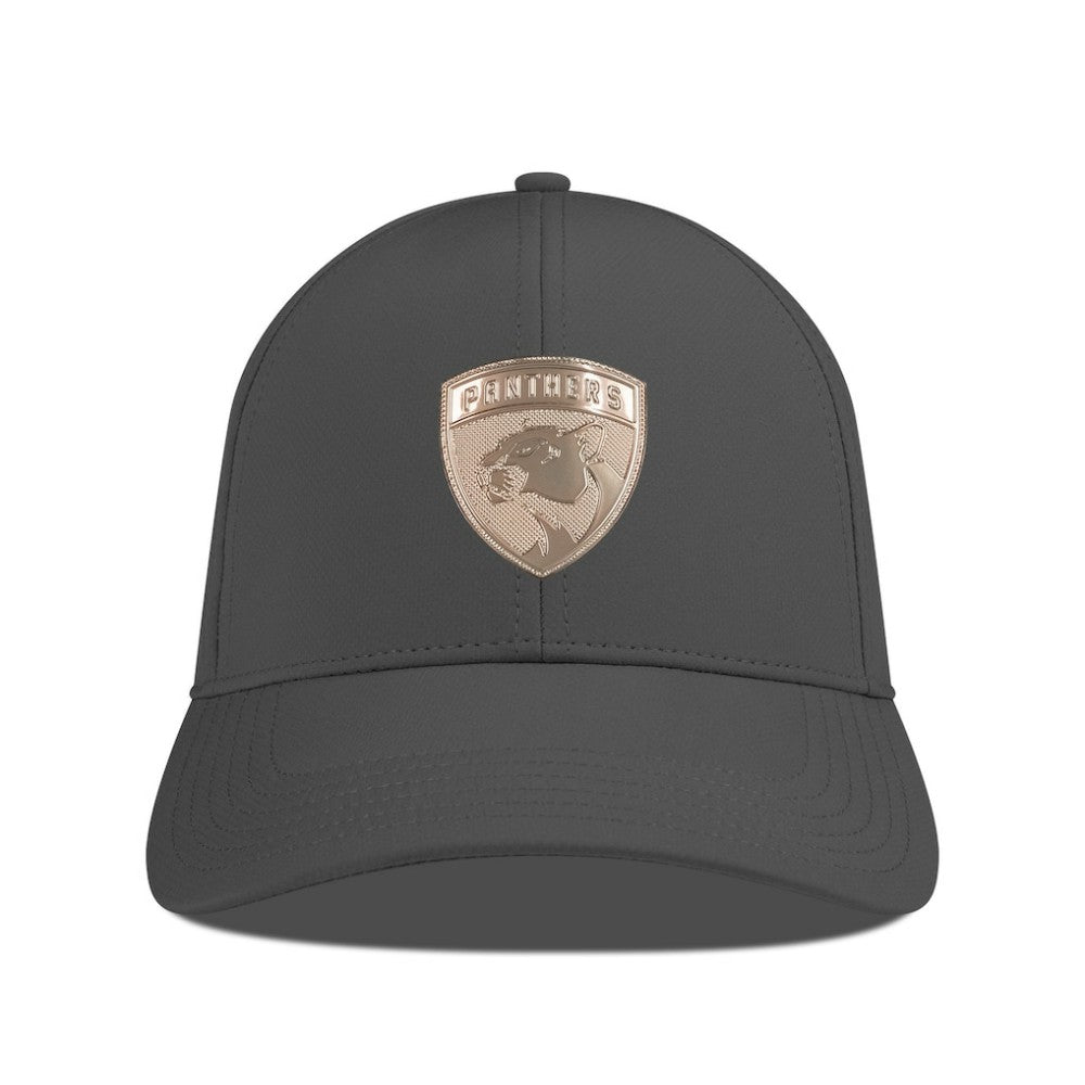 Florida Panthers Levelwear Ascend Copper Insignia Vented Adjustable Hat - Charcoal - NHL