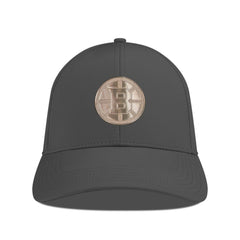 Boston Bruins Levelwear Ascend Copper Insignia Vented Adjustable Hat - Charcoal - NHL