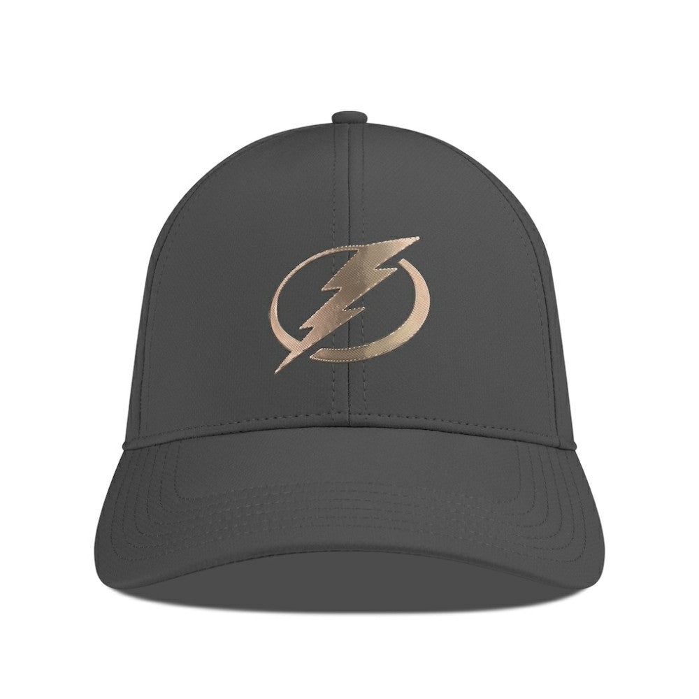 Tampa Bay Lightning Levelwear Ascend Copper Insignia Vented Adjustable Hat - Charcoal - NHL