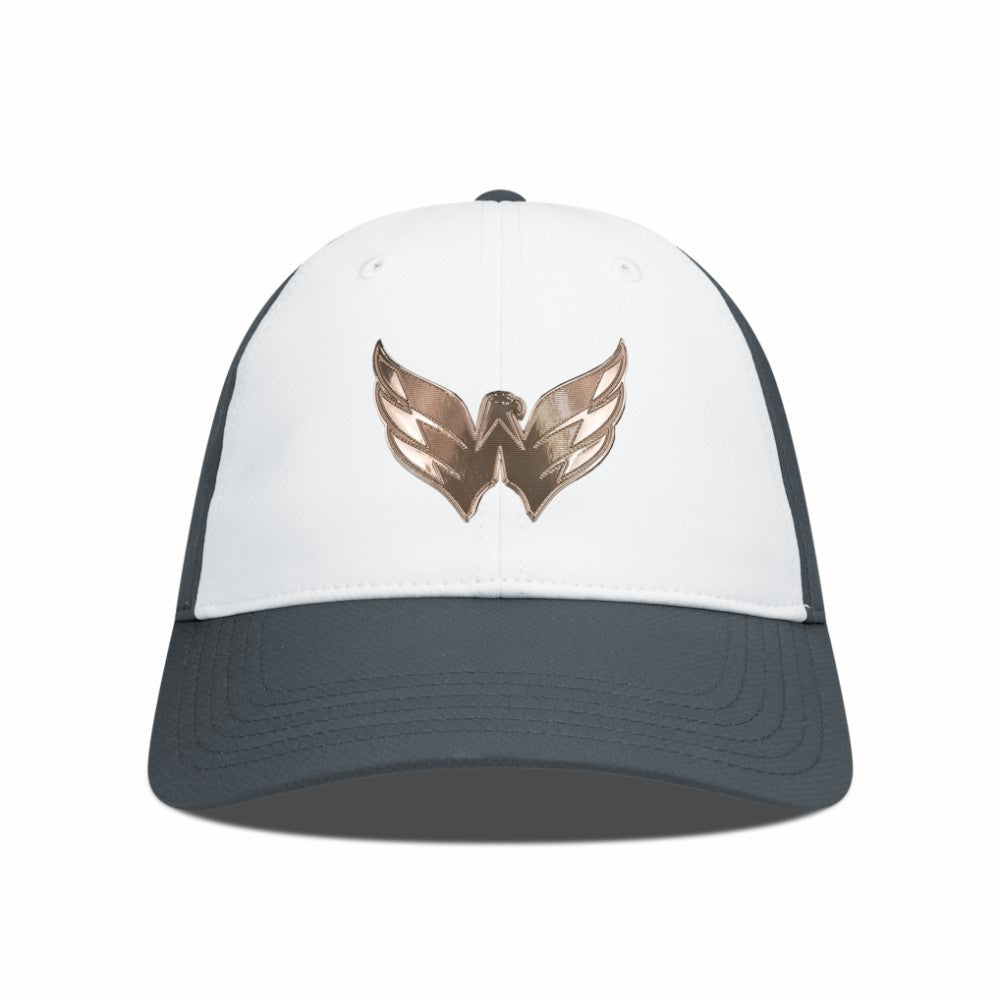 Washington Capitals Levelwear Endure Copper Insignia Adjustable Hat - White/Charcoal - NHL