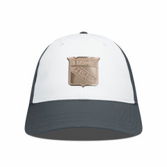 New York Rangers Levelwear Endure Copper Insignia Adjustable Hat - White/Charcoal - NHL