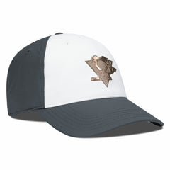 Pittsburgh Penguins Levelwear Endure Copper Insignia Adjustable Hat - White/Charcoal - NHL