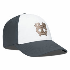 Chicago Blackhawks Levelwear Endure Copper Insignia Adjustable Hat - White/Charcoal - NHL