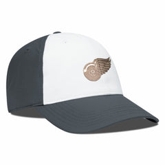 Detroit Red Wings Levelwear Endure Copper Insignia Adjustable Hat - White/Charcoal - NHL