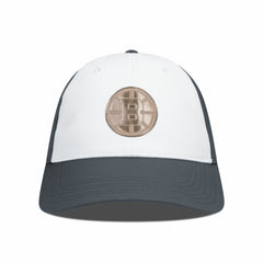 Boston Bruins Levelwear Endure Copper Insignia Adjustable Hat - White/Charcoal - NHL