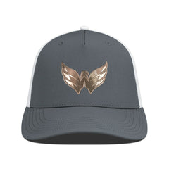 Washington Capitals Levelwear Signal Copper Insignia Trucker Adjustable Hat - Charcoal/White - NHL