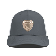 Florida Panthers Levelwear Signal Copper Insignia Trucker Adjustable Hat - Charcoal/White - NHL