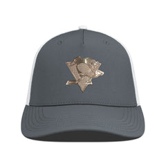 Pittsburgh Penguins Levelwear Signal Copper Insignia Trucker Adjustable Hat - Charcoal/White - NHL