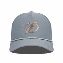 Tampa Bay Lightning Levelwear Gordon Copper Insignia Vented Adjustable Hat - Gray - NHL