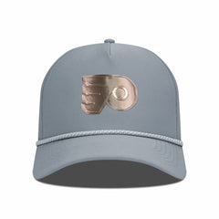 Philadelphia Flyers Levelwear Gordon Copper Insignia Vented Adjustable Hat - Gray - NHL