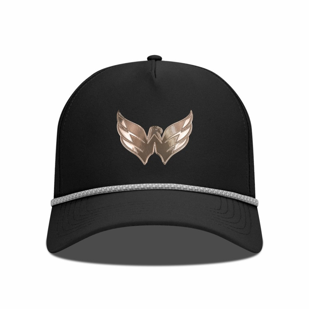 Washington Capitals Levelwear Gordon Copper Insignia Vented Adjustable Hat - Black - NHL
