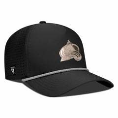 Colorado Avalanche Levelwear Gordon Copper Insignia Vented Adjustable Hat - Black - NHL