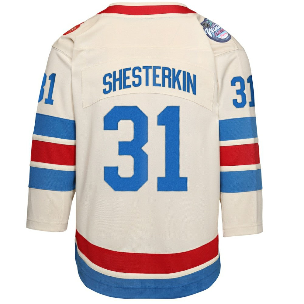 Igor Shesterkin New York Rangers Outerstuff Youth 2026 NHL Winter Classic Premier Jersey - White - NHL