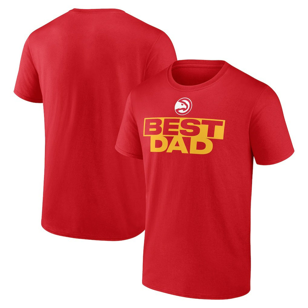 Atlanta Hawks Greatest Dad T-Shirt Red - NBA