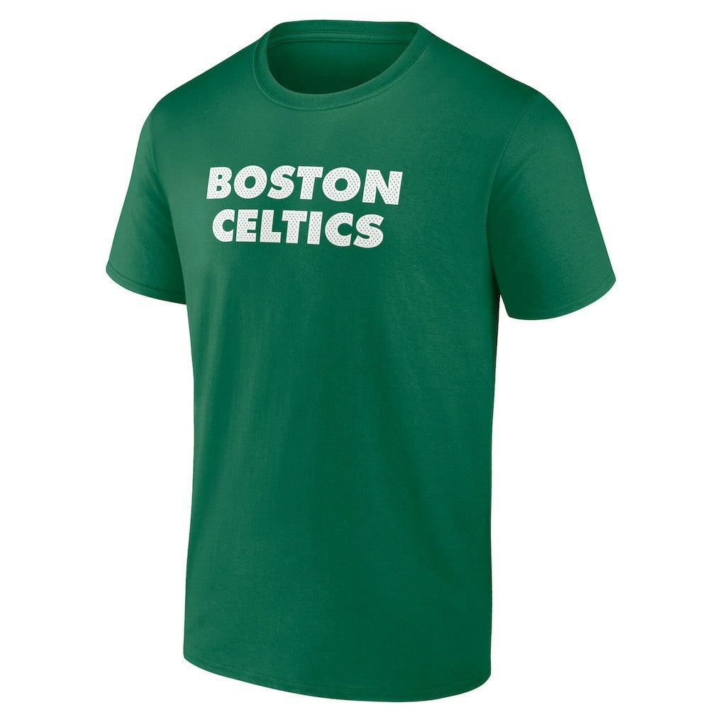 Boston Celtics #1 Dad Jersey T-Shirt Kelly Green - NBA