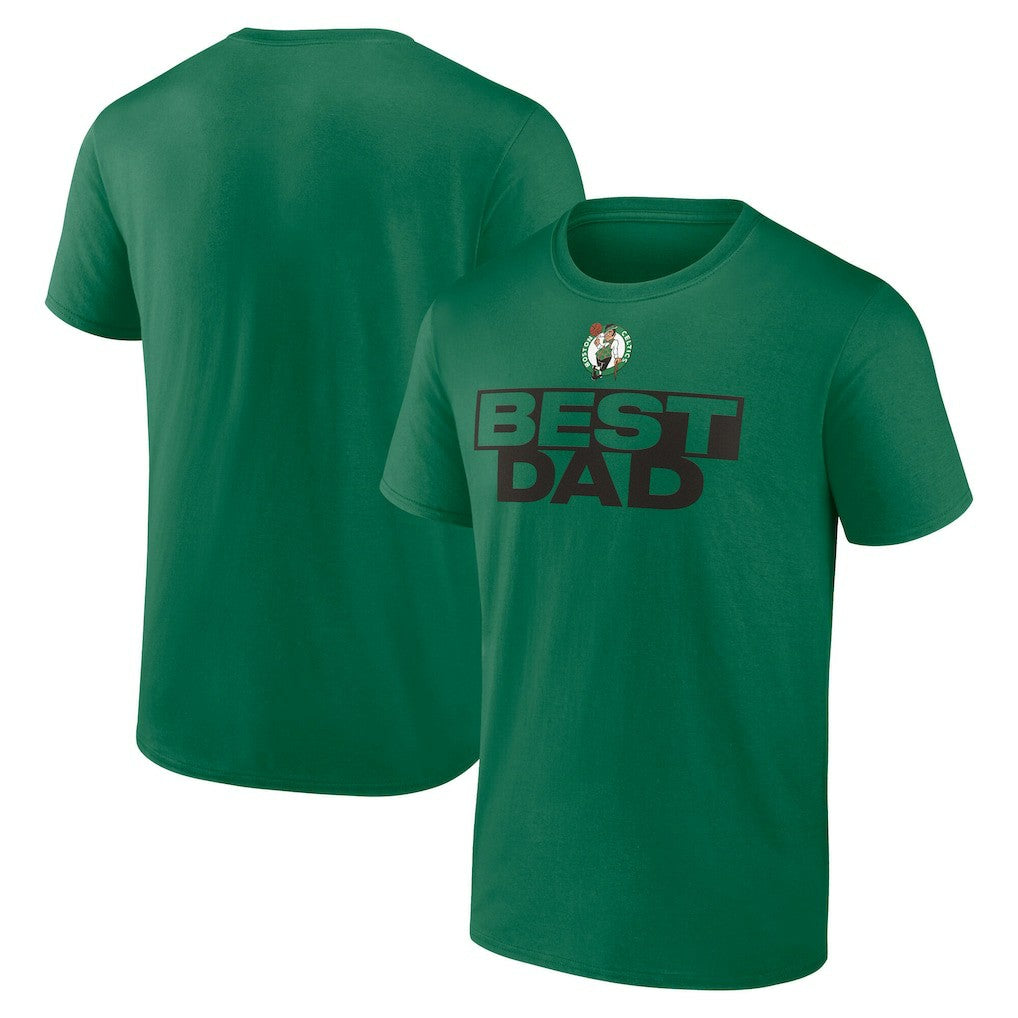Boston Celtics Greatest Dad T-Shirt Kelly Green - NBA