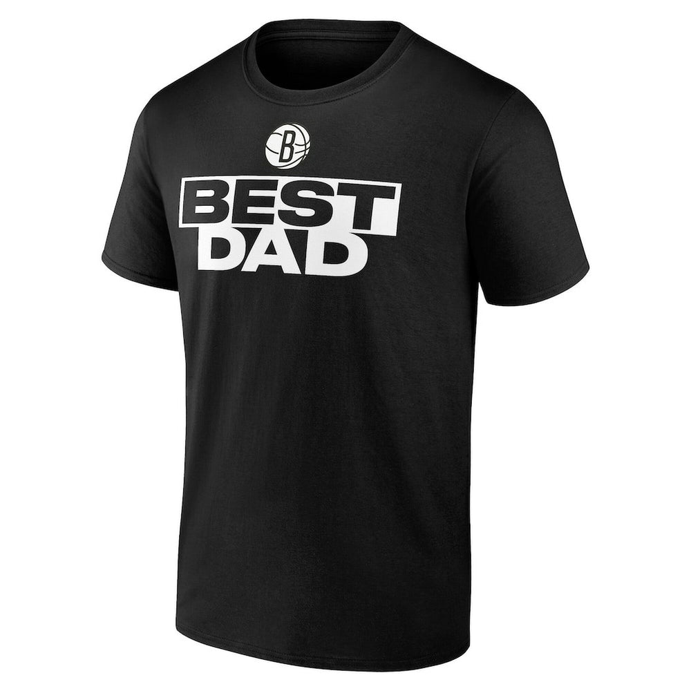 Brooklyn Nets Greatest Dad T-Shirt Black - NBA
