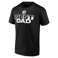 Brooklyn Nets Greatest Dad T-Shirt Black - NBA