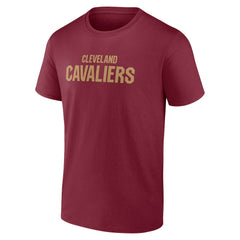 Cleveland Cavaliers #1 Dad Jersey T-Shirt Wine - NBA