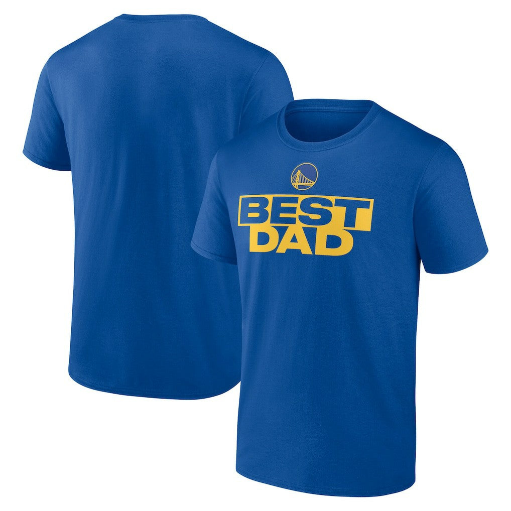 Golden State Warriors Greatest Dad T-Shirt Royal - NBA