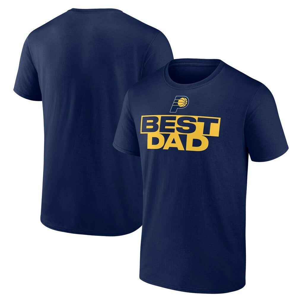 Indiana Pacers Greatest Dad T-Shirt Navy - NBA