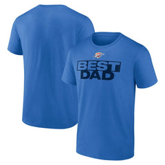 Oklahoma City Thunder Greatest Dad T-Shirt Blue - NBA