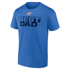 Oklahoma City Thunder Greatest Dad T-Shirt Blue - NBA