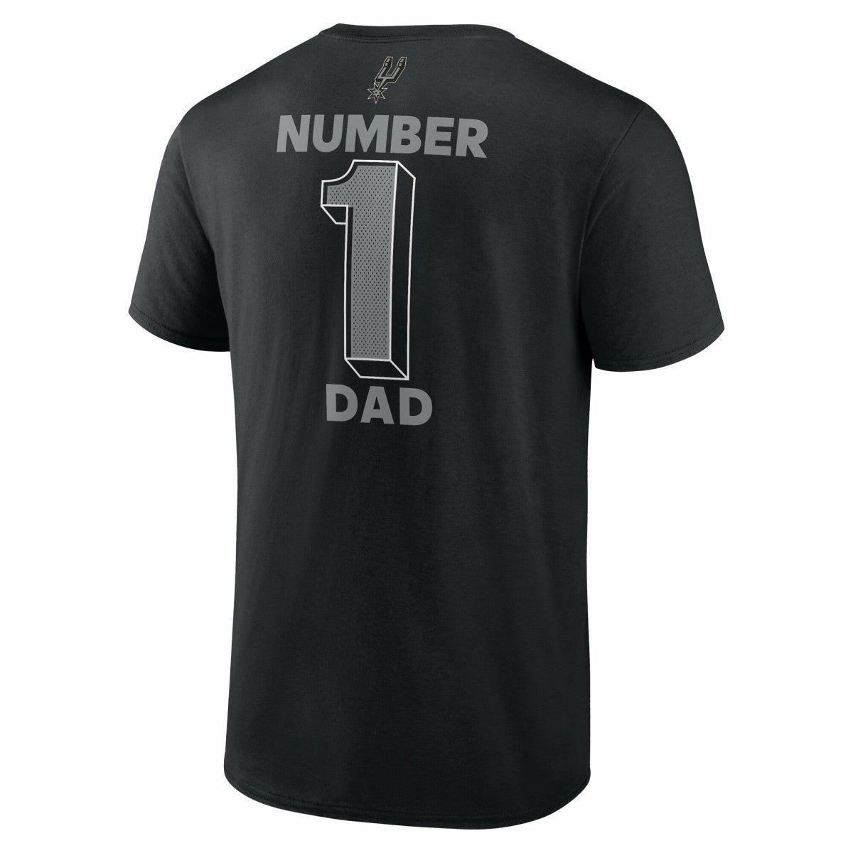 San Antonio Spurs #1 Dad Jersey T-Shirt Black - NBA