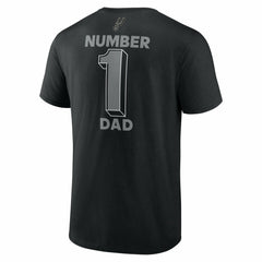 San Antonio Spurs #1 Dad Jersey T-Shirt Black - NBA