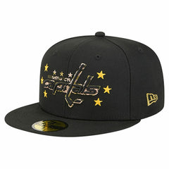 Washington Capitals New Era Military Appreciation Digital Camo Stars 59FIFTY Fitted Hat - Black - NHL