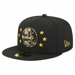 New York Islanders New Era Military Appreciation Digital Camo Stars 59FIFTY Fitted Hat - Black - NHL
