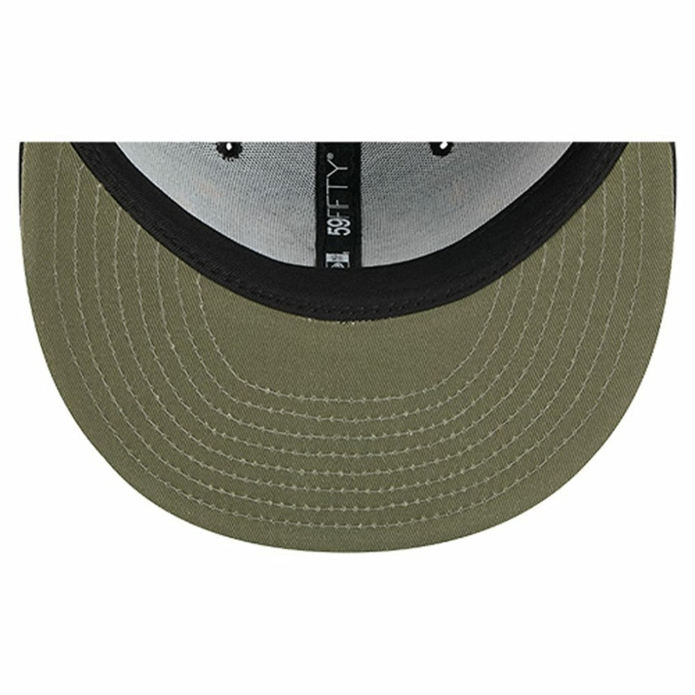 New York Islanders New Era Military Appreciation Digital Camo Stars 59FIFTY Fitted Hat - Black - NHL
