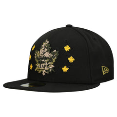 Toronto Maple Leafs New Era Military Appreciation Digital Camo Stars 59FIFTY Fitted Hat - Black - NHL