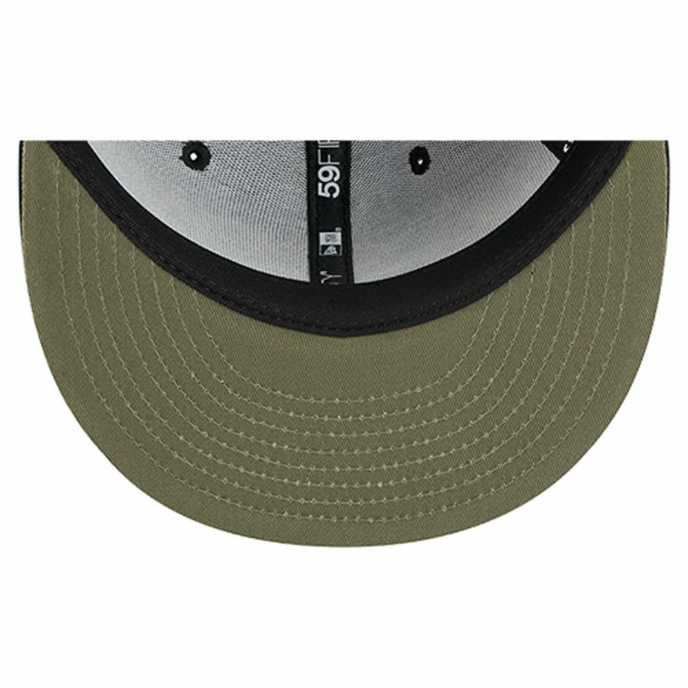 San Jose Sharks New Era Military Appreciation Digital Camo Stars 59FIFTY Fitted Hat - Black - NHL