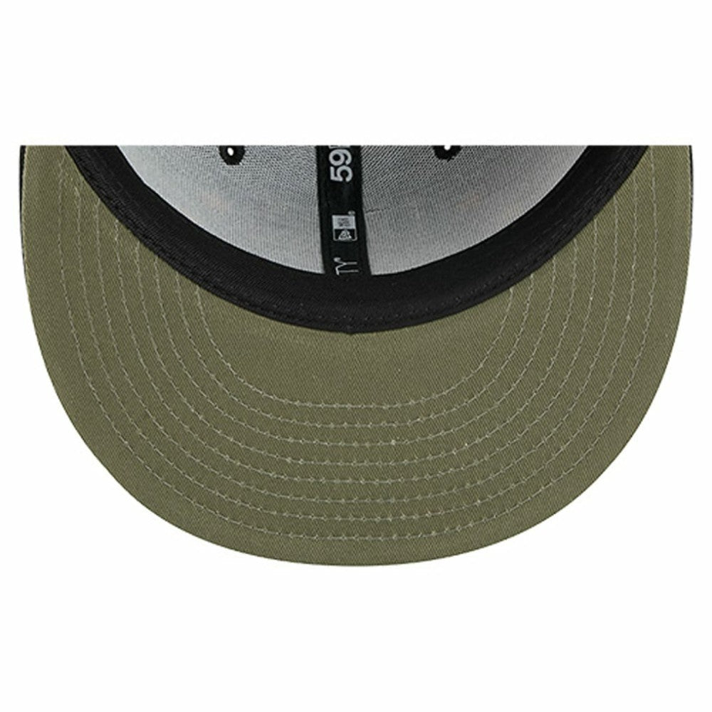 Vegas Golden Knights New Era Military Appreciation Digital Camo Stars 59FIFTY Fitted Hat - Black - NHL